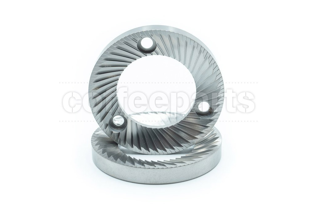SSP Silver Knight 64mm Burrs/Blades to fit Mazzer Mini/Super Jolly