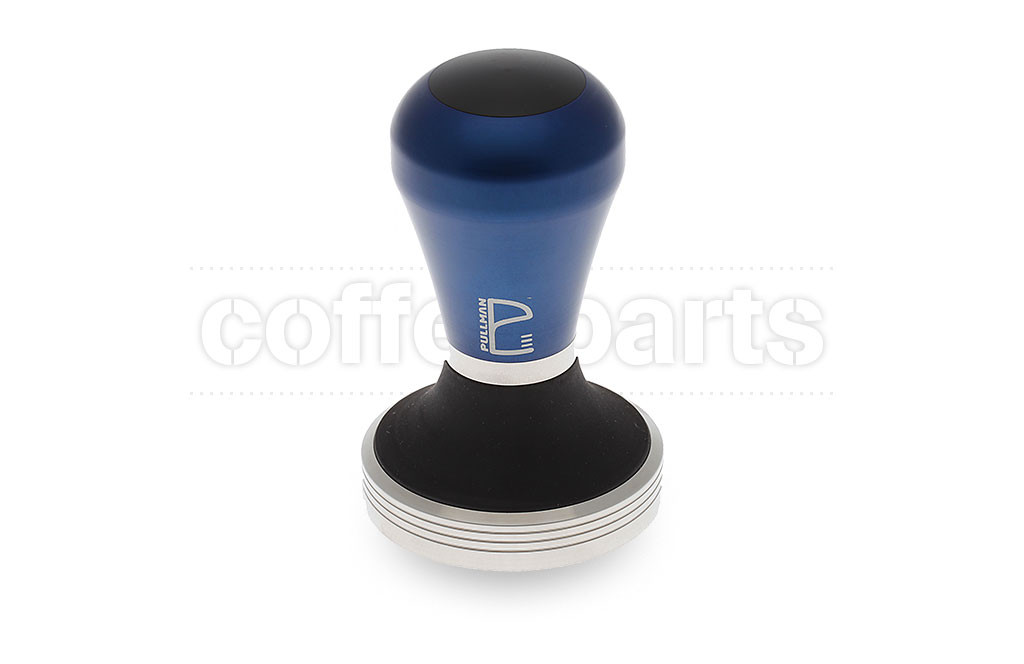Pullman Barista 58.3mm Flat with Cobalt Blue Handle