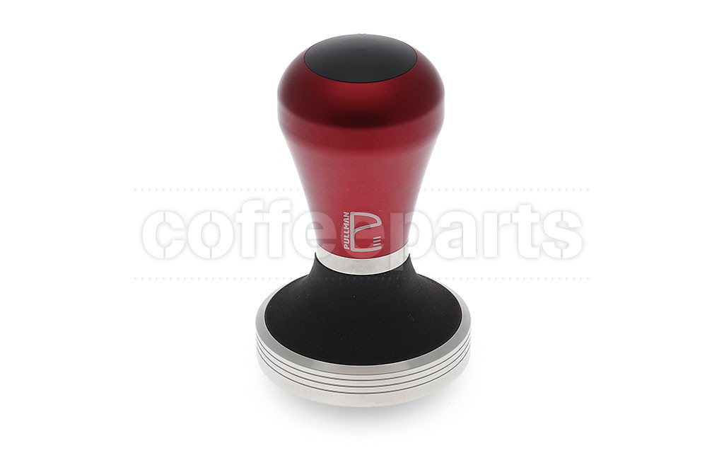 Pullman Barista 58.3mm Flat with Crimson Red Handle