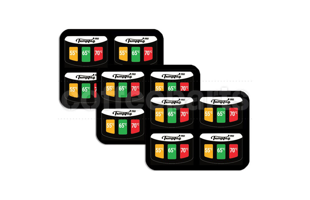 TempTag Stick on Milk Jug Thermometer Pro x 12 Pack