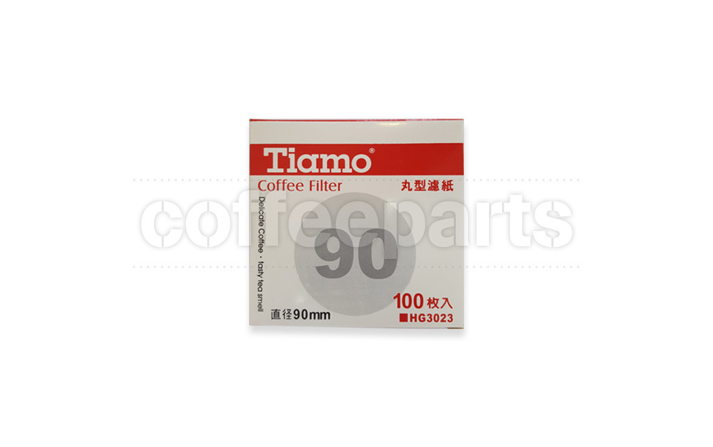Tiamo 90mm Paper Filters for Tiamo Cold Drips – 100 pack