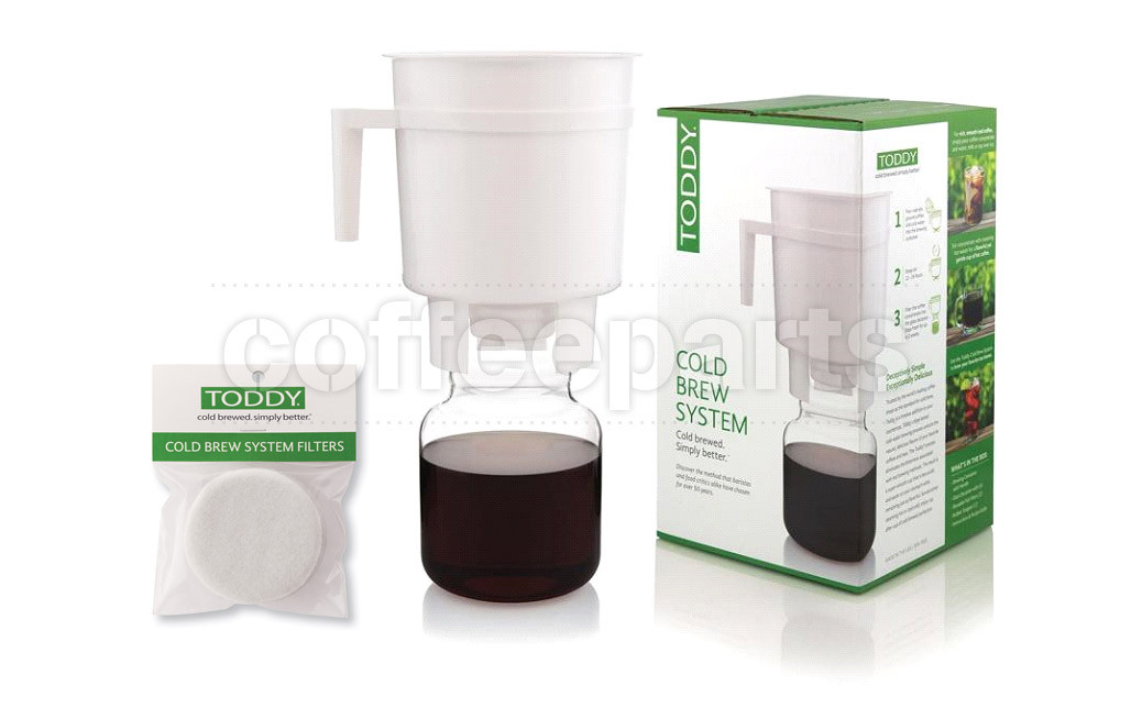  Toddy Cold Brew Coffee Brewing System with replacement filters