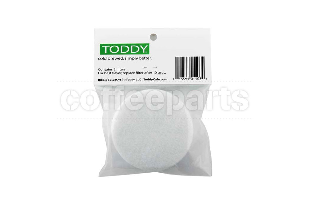 Toddy 2-Pack Cold Brew Coffee Brewing Filters