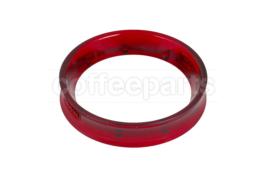 Wormhole Red Magnetic Coffee Dosing Funnel to fit 58mm baskets