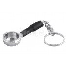 Bottomless Portafilter Silver Keyring