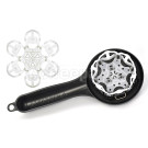 Espazzola V2 58mm Grouphead Cleaning Brush with Replacement Membrane: Black