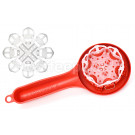 Espazzola V2 58mm Grouphead Cleaning Brush with Replacement Membrane: Red