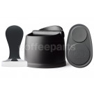 Aillio Black Barista Kit inc 58mm Tamper, Tamping Mat, Knocking Tube