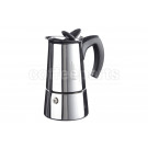 Bialetti 4 Cup Musa Stainless Stove Top Coffee Maker