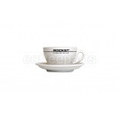 Rocket 180ml Cappuccino Coffee Cups (6 Cups/Saucers)