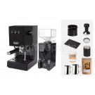 Gaggia Classic Espresso Machine Package: Black