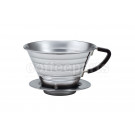 Kalita 155 Stainless Wave Coffee Dripper (uses Kalita Wave Filters)