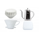 Kalita 185 Wave Set inc Kalita Kettle, Wave, Filters and Aciaia Pearl