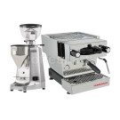 La Marzocco Mini Pride Espresso Coffee Machine Package: Silver 