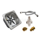 Tiamo Small In-Bench Milk Jug Rinser : Complete Kit