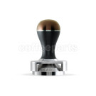 Pesado 58.5mm Modular Coffee Tamper with Depth Adjuster: Black and Bronze