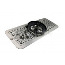 Rhino 600mm Rinser with Blender Attachment and Spinjet Assembly
