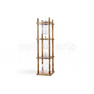 Yama 25 Cup (124oz) Cold Drip with wooden brown frame