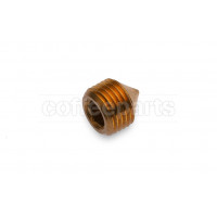 Conical plug for heating element