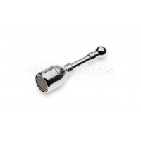Chromed water arm/pipe