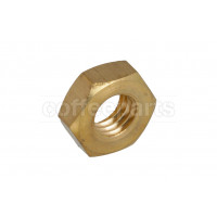 Nut M8X3mm brass