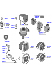Bezzera - Miscellaneous electronic parts and gauges
