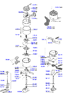 Gino Rossi - Dosage chamber parts
