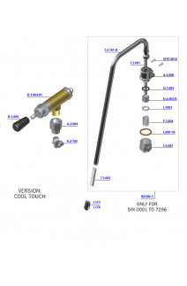 La Marzocco - GS3 Steam and Hot Water Valve 110v Model