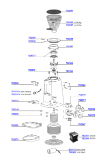 Mazzer - Mini main parts