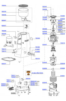 Mazzer - Manual Robur parts