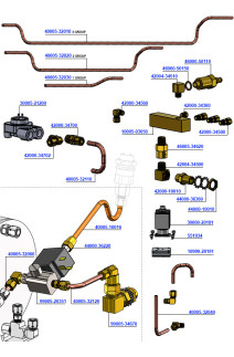 Hot Water and Water Fill Circuit Steam X