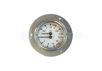 Double scale manometer/gauge 60mm