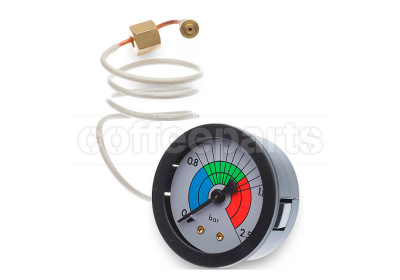 Boiler manometer/gauge 1/8 inch bsp with capillary pipe