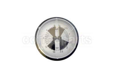Double scale manometer/gauge 60mm