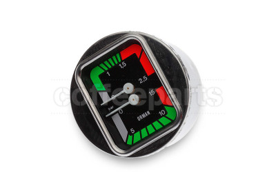 Double manometer/gauge new d63