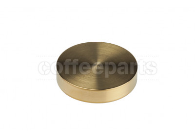 Reg Barber 54mm tamper tamping base only: brass flat 