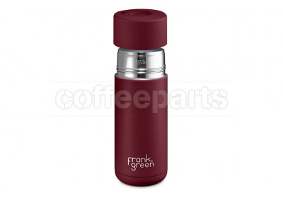 Frank Green Ceramic Reusable Coffee Cup - 16oz / 475ml: Merlot