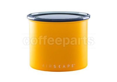 Airscape Small Classic Coffee Storage Vault: Matte Yellow