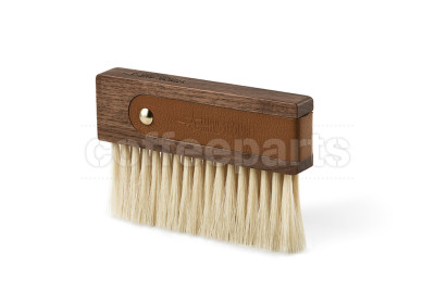 MHW Line Leather Sheath Brush 145mm X 94mm Walnut And Horse Hair