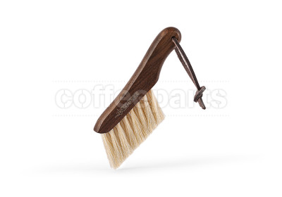 MHW Knife Brush 130mmx33mm White Walnut And Horse Hair