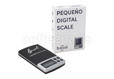 Basal Pequeno Digital Scale for precise coffee weighing
