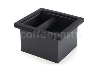 ﻿Coffee Parts Square Grounds Coffee Knock Chute: Black