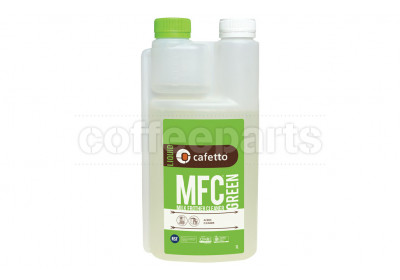 Cafetto 1lt MFC Green Liquid Coffee Machine Milk Line Cleaner