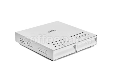 Muvna Double Draw Knock Box: White