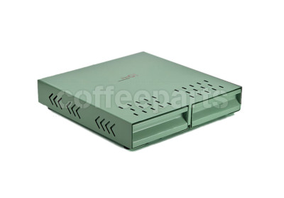 Muvna Double Draw Knock Box: Olive Green