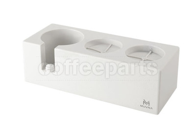 Muvna Plastic Powder Holder: White