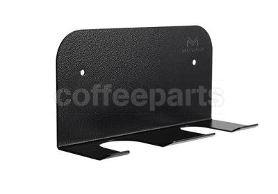 Muvna Double Portafilter Handle Rack: Black