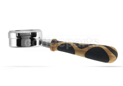 Pesado Stainless Bottomless Portafilter with Ola Handle - to fit LM/E61