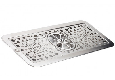 Rhino Wares Large 600mm In-Bench Milk Jug Rinser