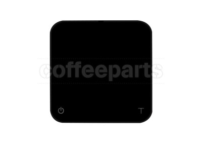 Acaia Pearl Coffee Scale: Pitch Black, precise coffee weighing scale.
